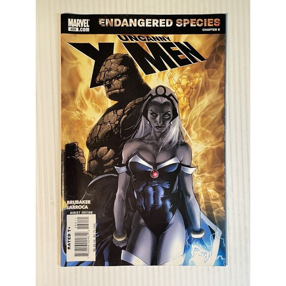 X-Men Uncanny Endangered Species Ch.2, 6, & 14; No.488, 489, & 491 (2007) Marvel - Picture 4 of 13